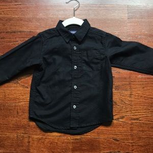 Black Button Down Shirt